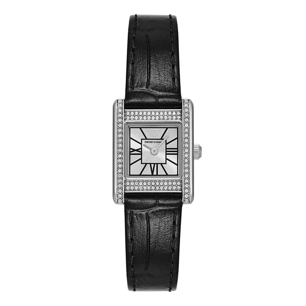 AR11660 (Genni) Jennie 方形 女裝 皮革腕錶