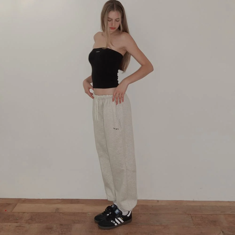 Sweat Fleece Jogger 燕麥色