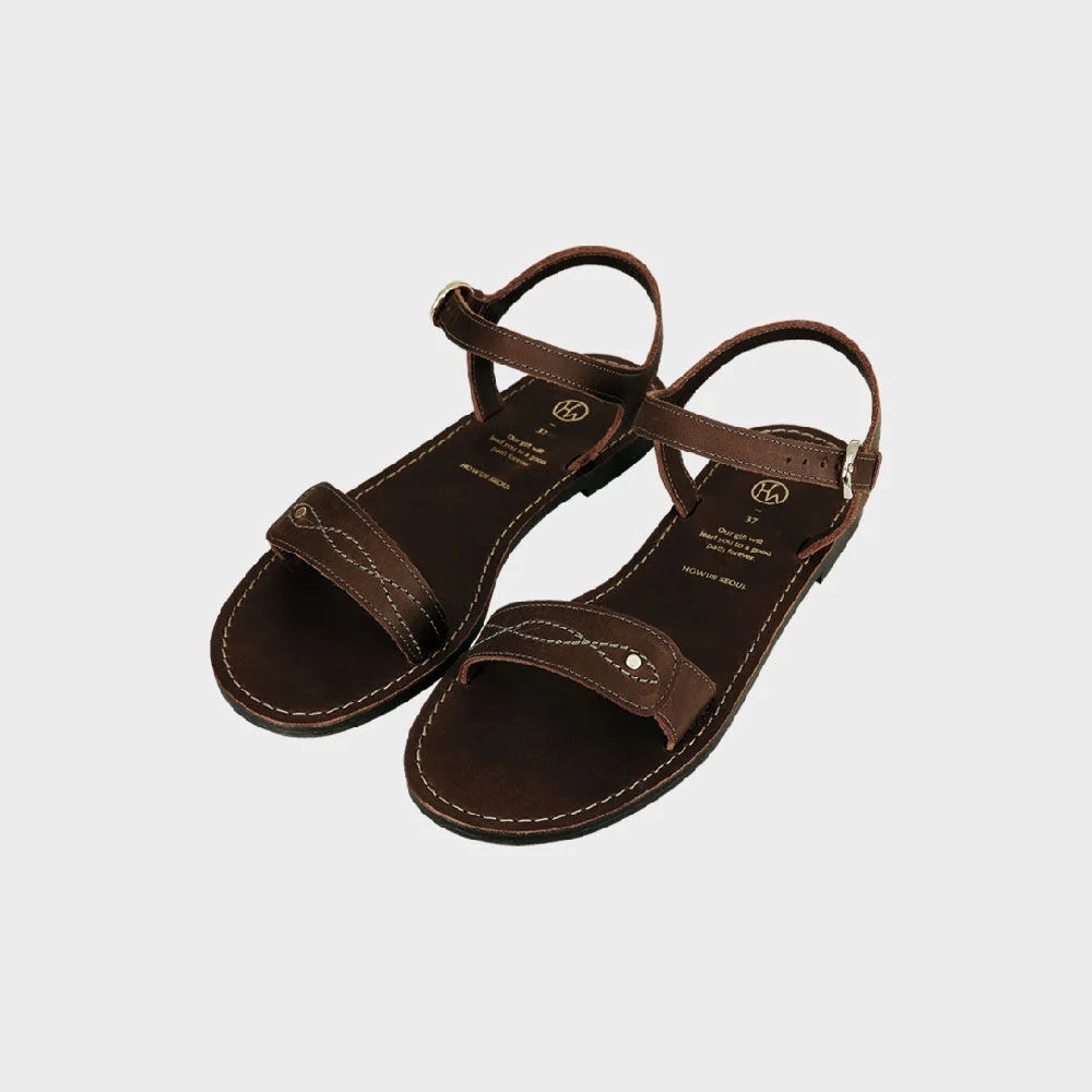 WESTERN SANDAL (CHOCOLATE)
