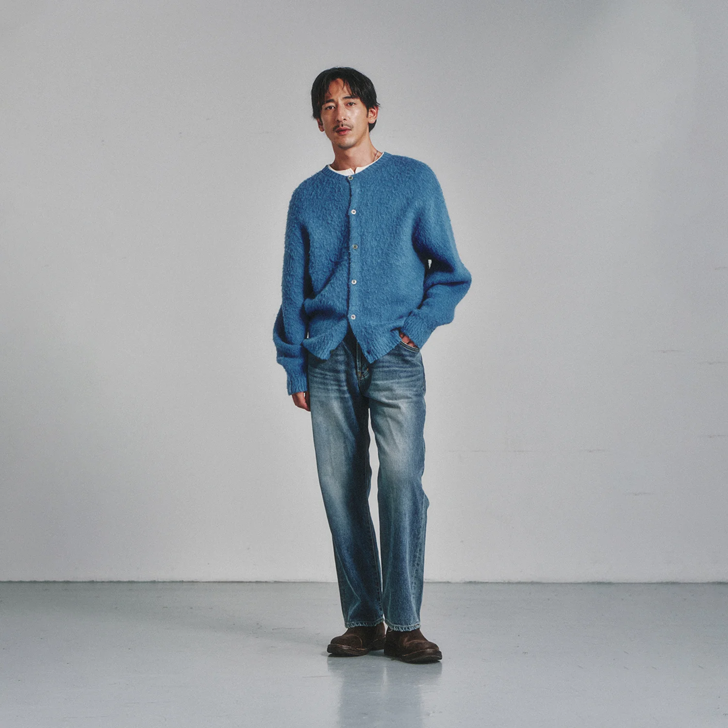 Regular 5P Denim Pants_Used Indigo