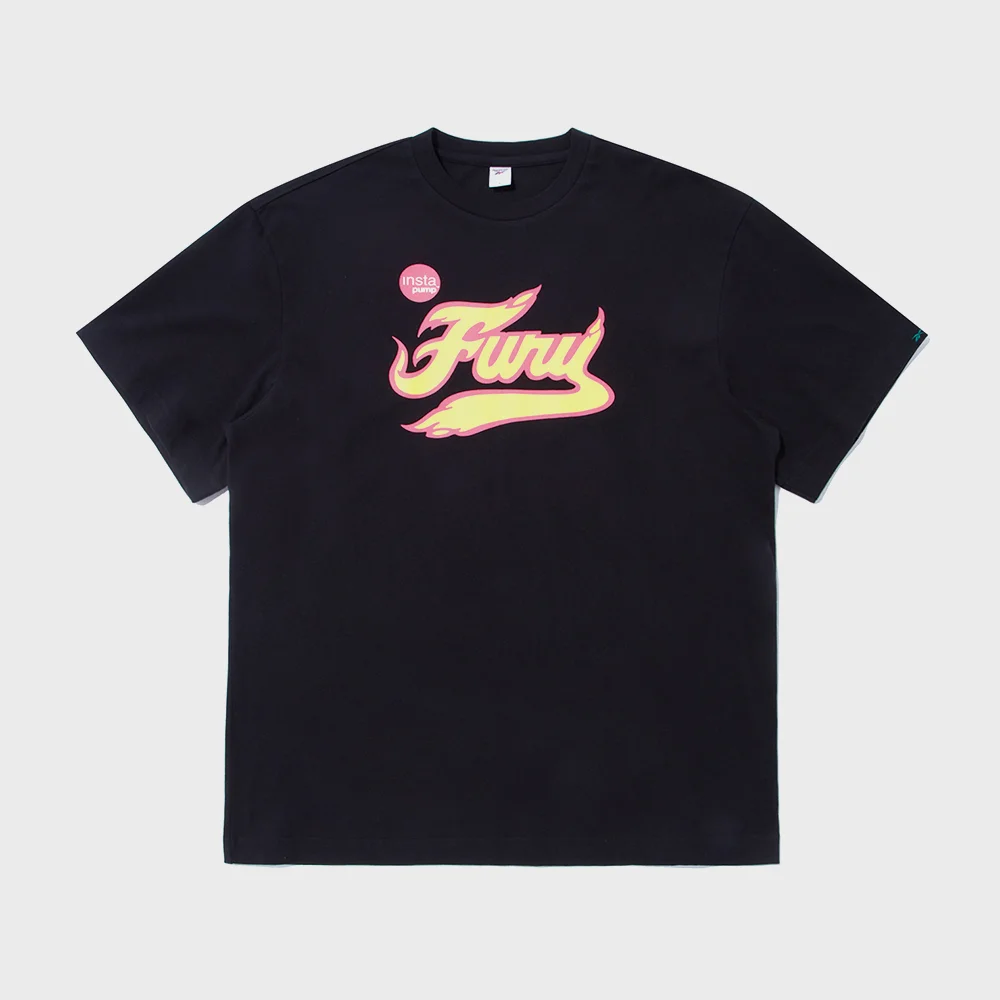 Fury 短袖T恤 - 黑色