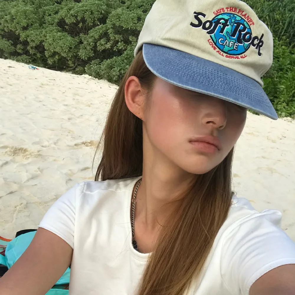 Sotf Rock Cafe cap - washed gray / blue