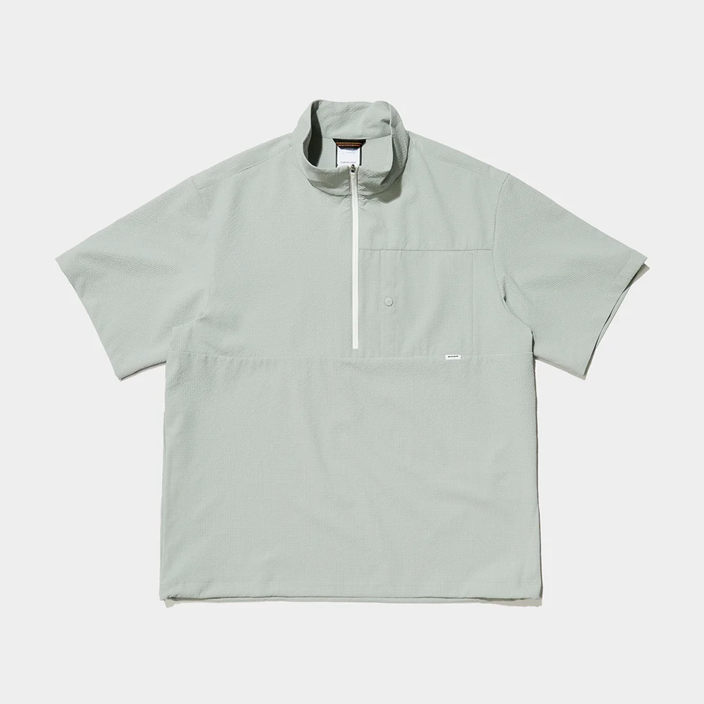 AIRY (輕盈) UNI 泡泡紗 風褸 外套_Light Khaki_DUM24165K6