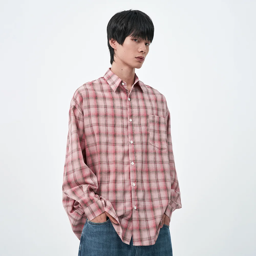 M1088 格紋 襯衫(3colors)