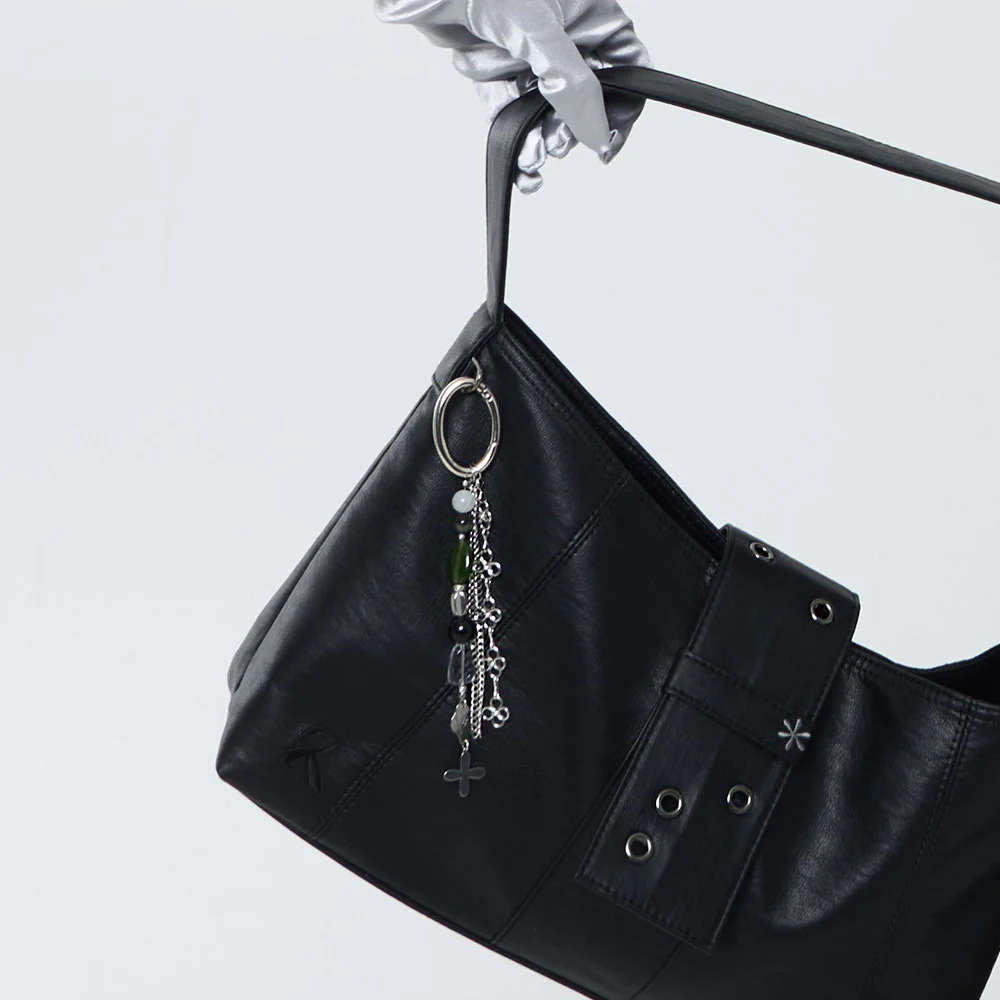 Floss Chain Oval Keyring