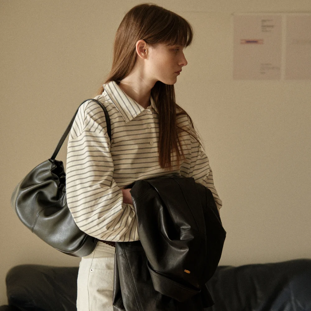Sac Plisse Black