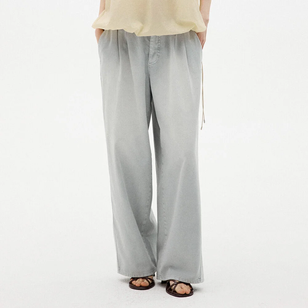 Colour Dyeing 弧形 褲子