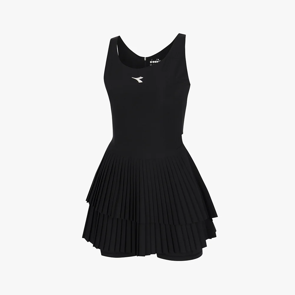 Ermina 網球 連衣裙 BLACK