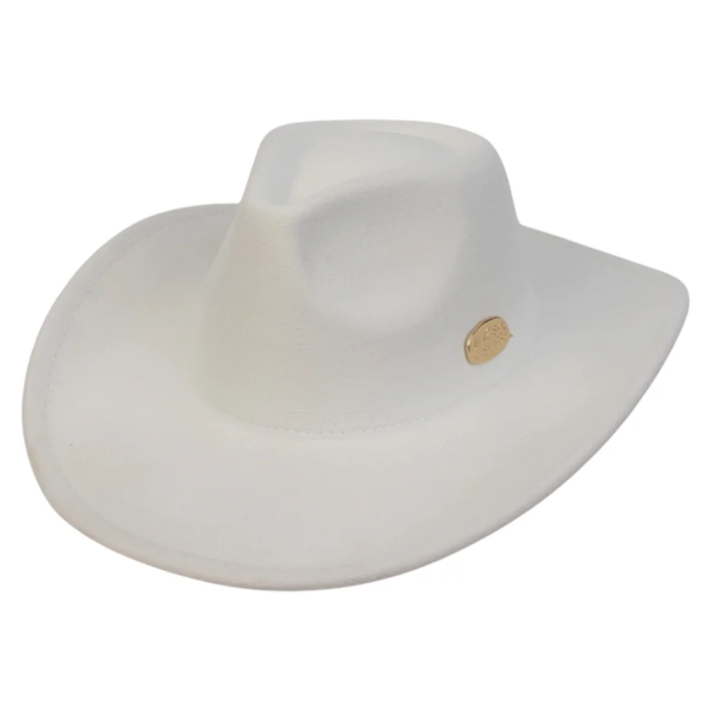 Cowboy Wool White Fedora 牛仔 軟呢帽