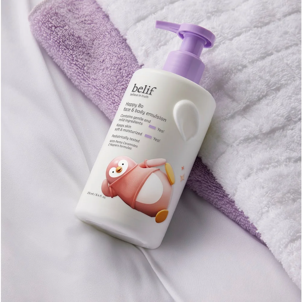 belif Happy Bo 面部與身體 乳液 250ml