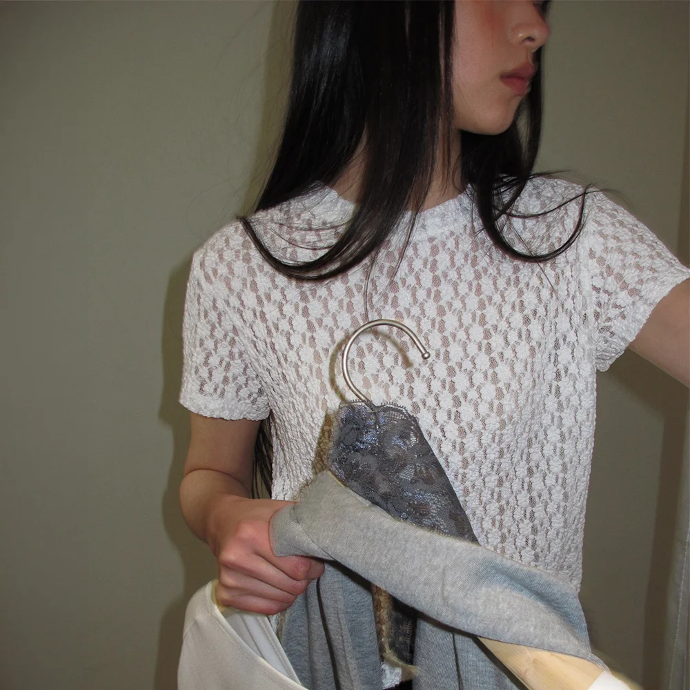 Little flower tee (Ivory)