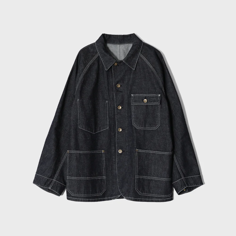 Painter Nep Denim Jacket Dark Navy