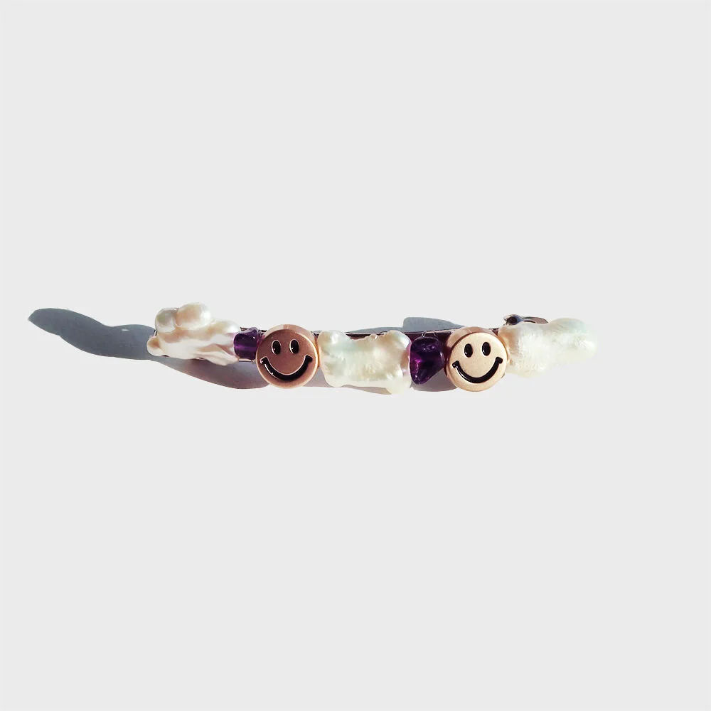 Pearl Smile Barrette