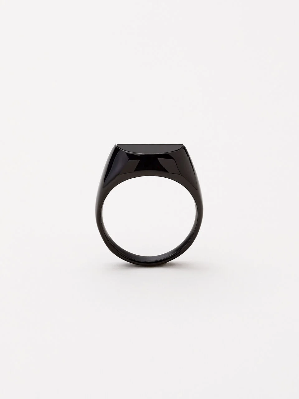 DUALITY HALF RING BLACK