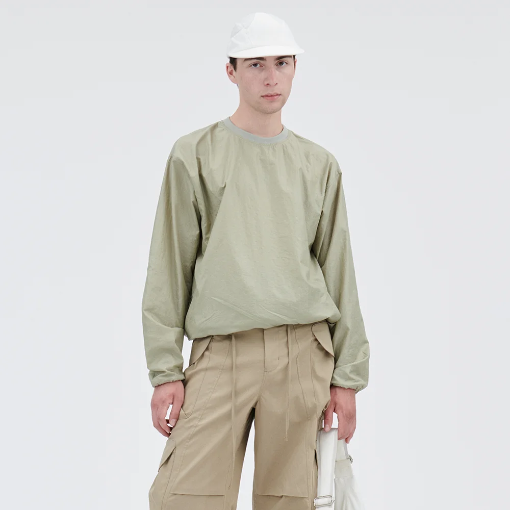 (M) UNO SWEATSHIRT (OLIVE GREEN)