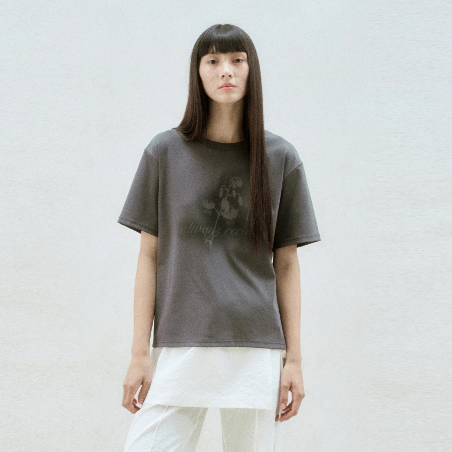 SPRAY PRINTED T SHIRT