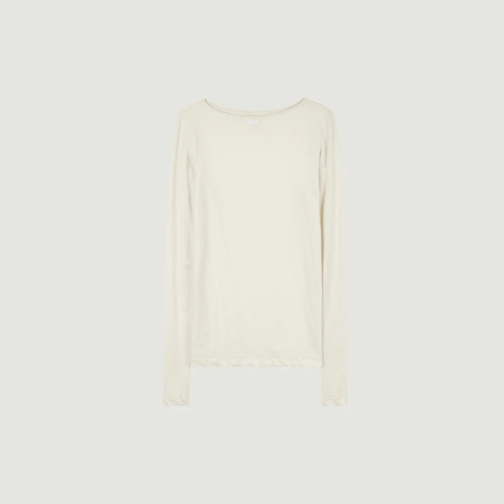 CORE L/S T-SHIRT (CREAM)