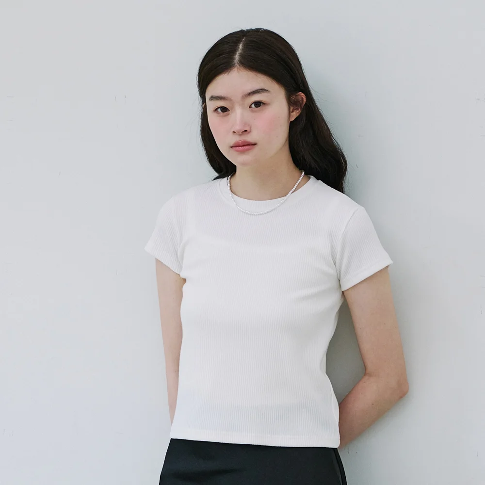 GOLGI LINE T-SHIRT_WHITE