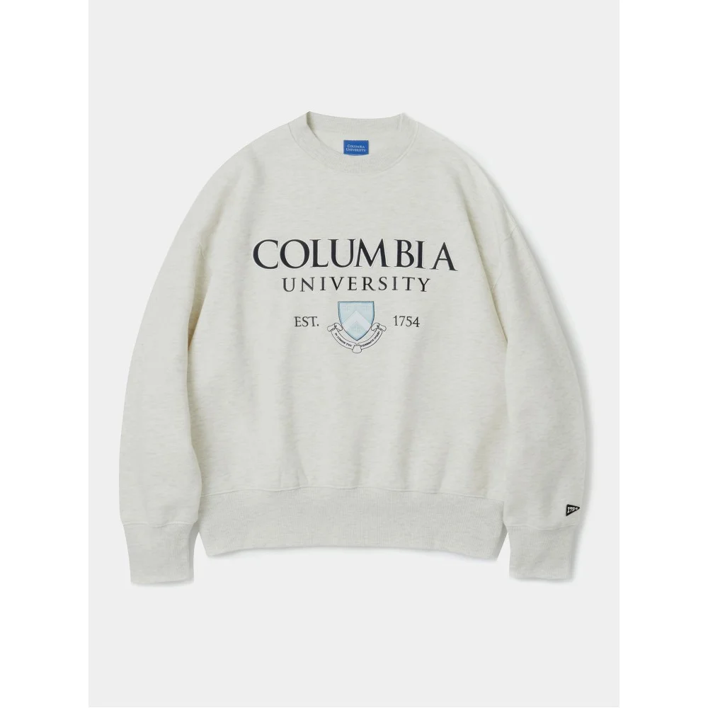 CU SHIELD WOMEN FLEECE SWEATSHIRTS 燕麥色