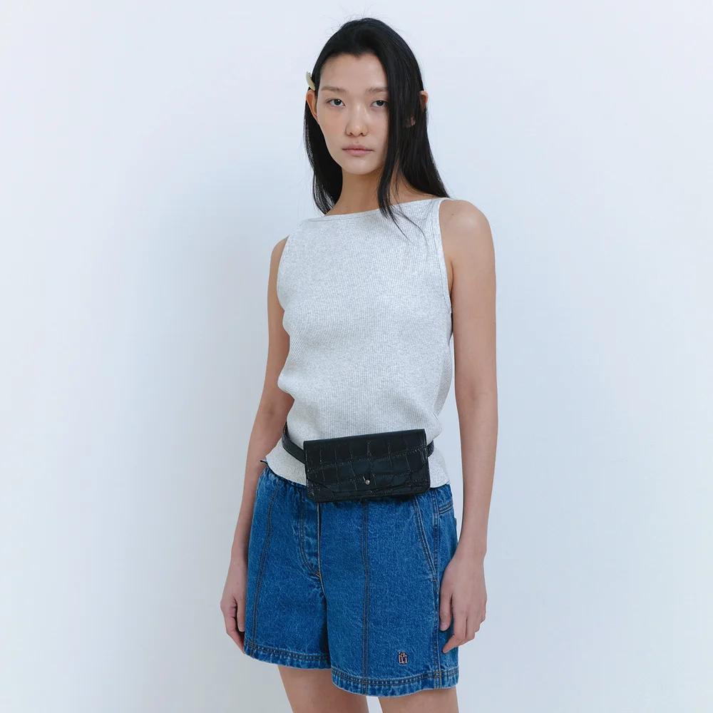 Basic sleeveless Grey