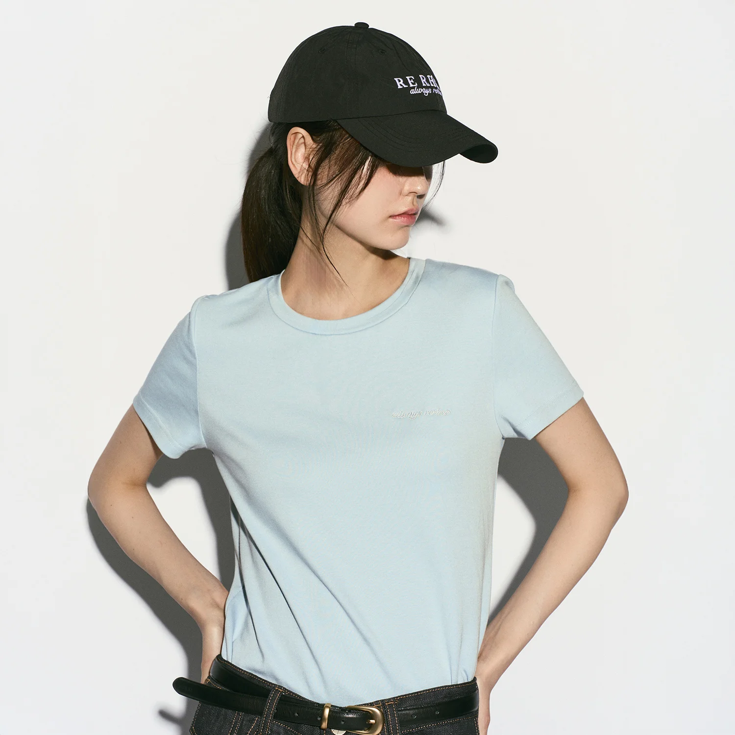 LOGO EMBROIDERED T SHIRT