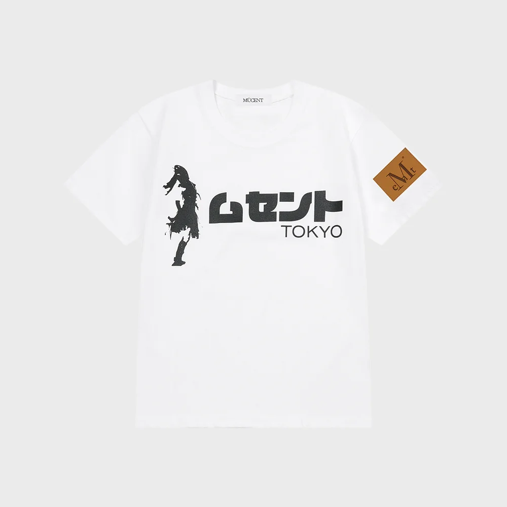 東京 字母印花 短袖 T恤_2色