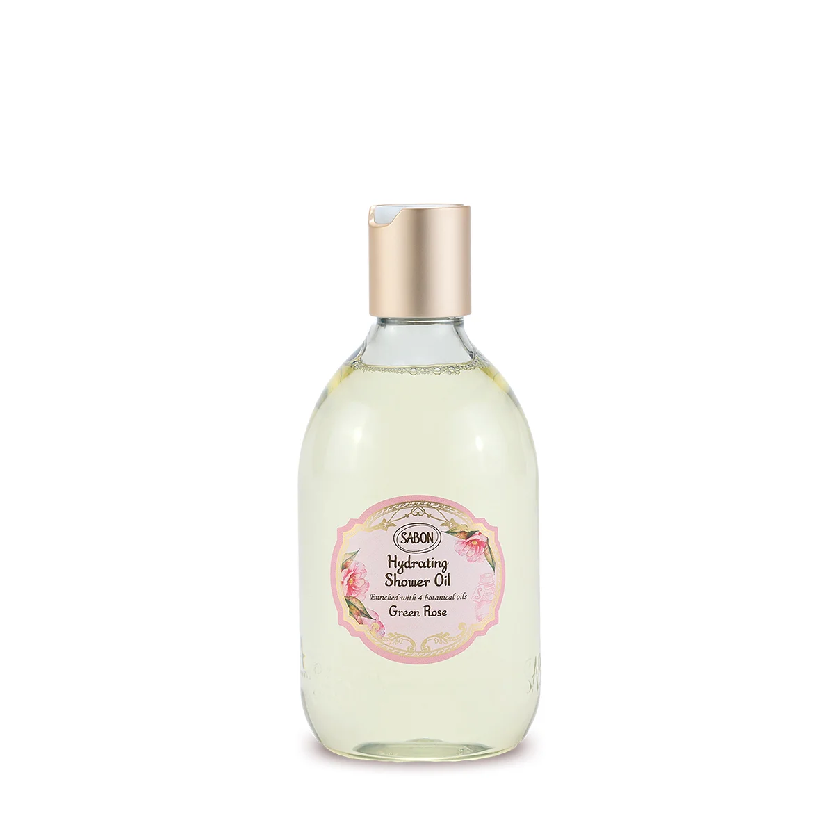 保濕 沐浴油 綠玫瑰 300ml