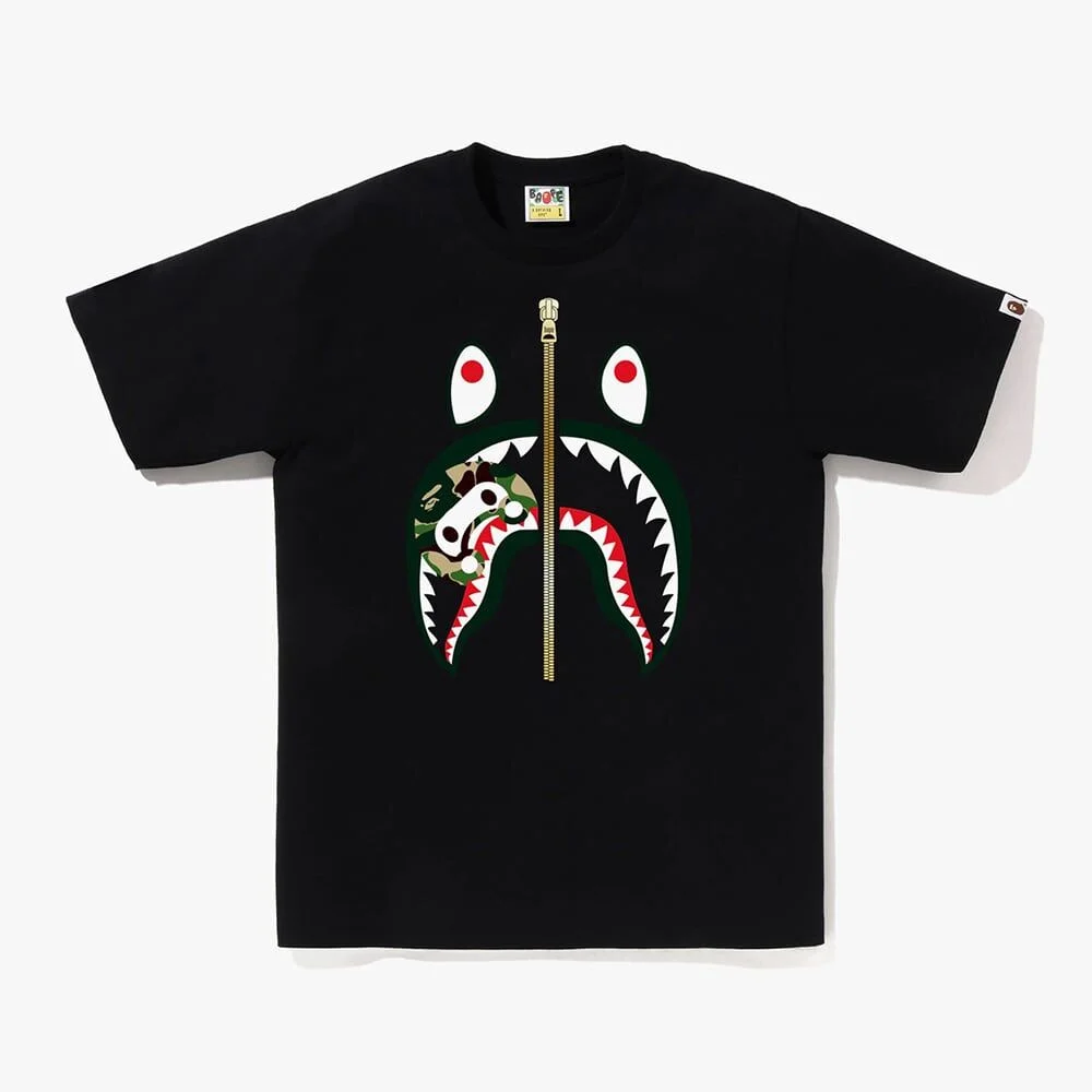 ABC 迷彩 Milo Shark T恤(M) BLACK/GREEN