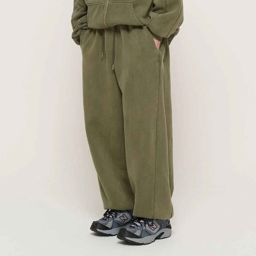 PIGMENT DYING TRAINING JOGGER PANTS (KHAKI)