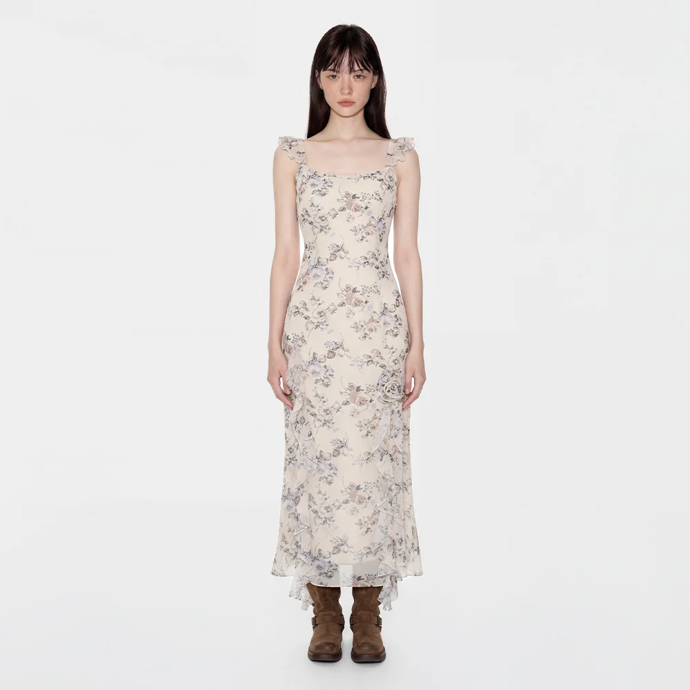 Mermaid of the City Dress (Cream)