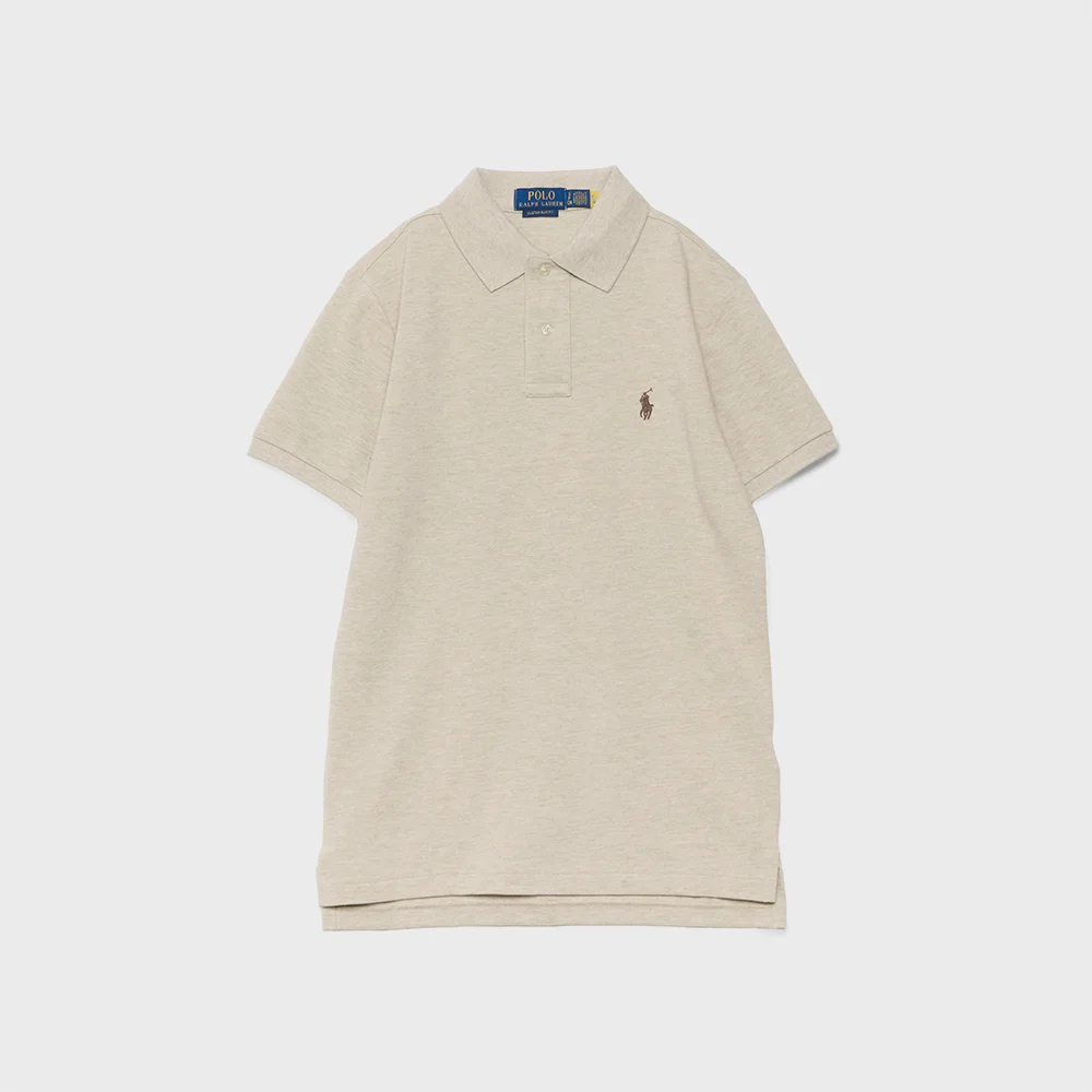 訂製 修身版型 網眼 Polo 襯衫 (GREY) MNPOKNI1N822557-020-26
