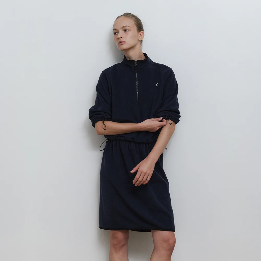 Romand Fleece Skirts (Navy)
