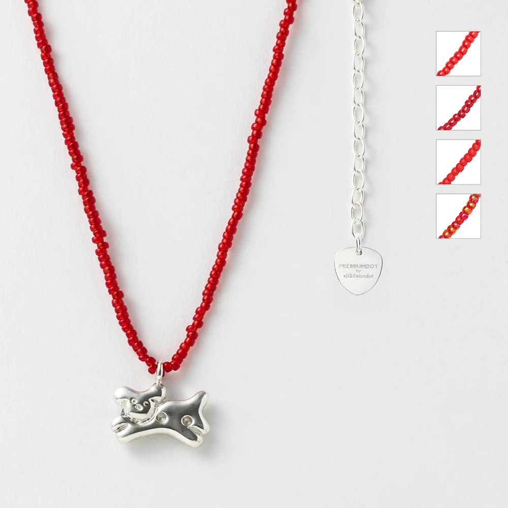 12TTI Cookie Necklace - Red_54 Colors