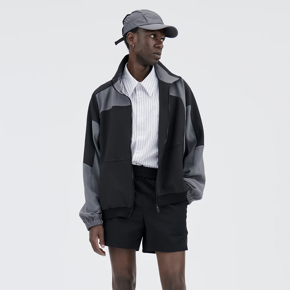 (M) PANDA TRACKJACKET (MOON)