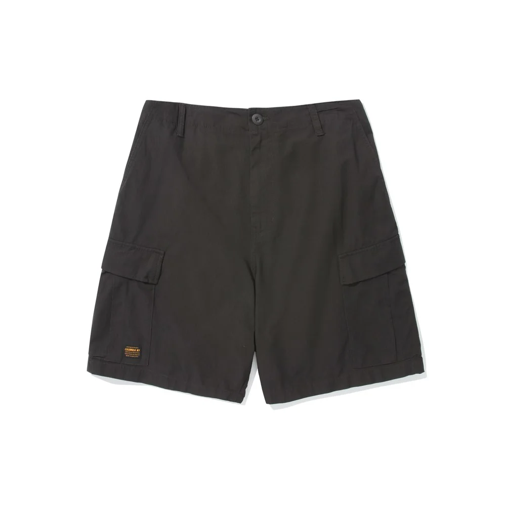 M-LABEL LOOSE-FIT RIBSTOP POCKET SHORTS PANTS 岩灰黑