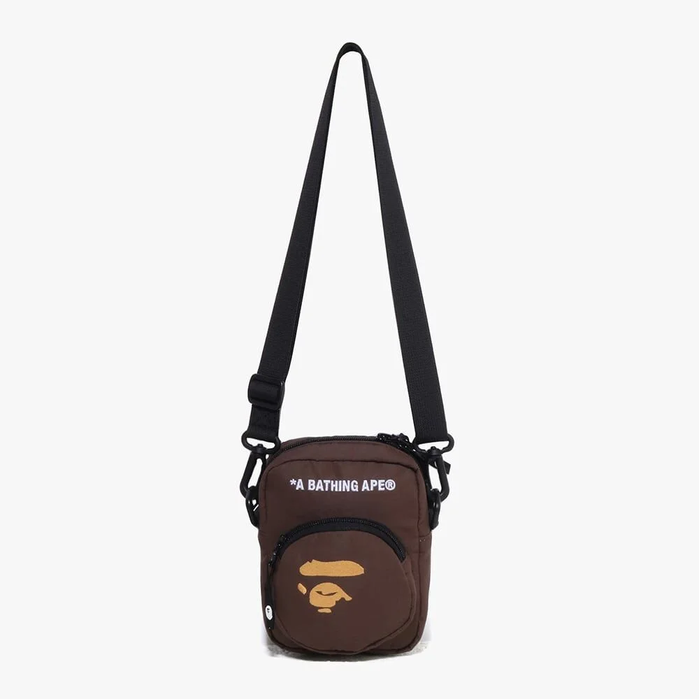 Ape 頭 迷你 袋 BROWN
