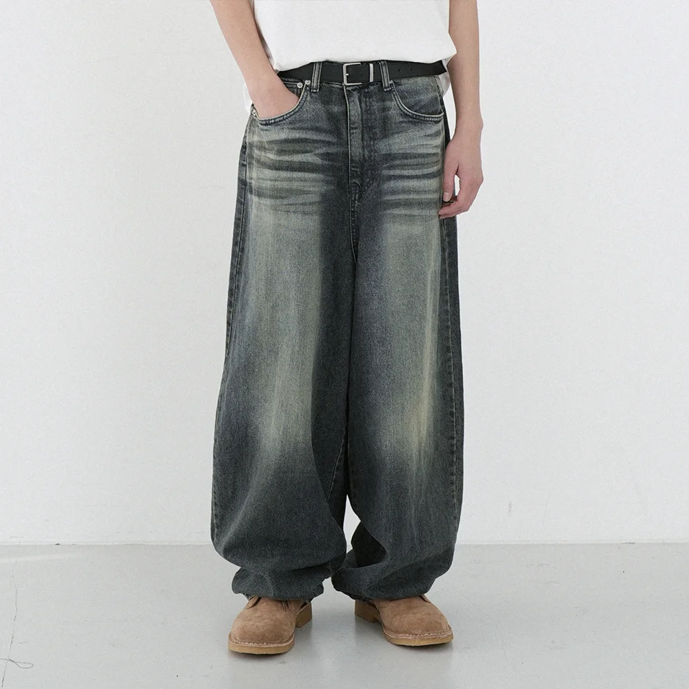 M241 BALLON DOUBLE CUT WIDE PANTS_BLUE