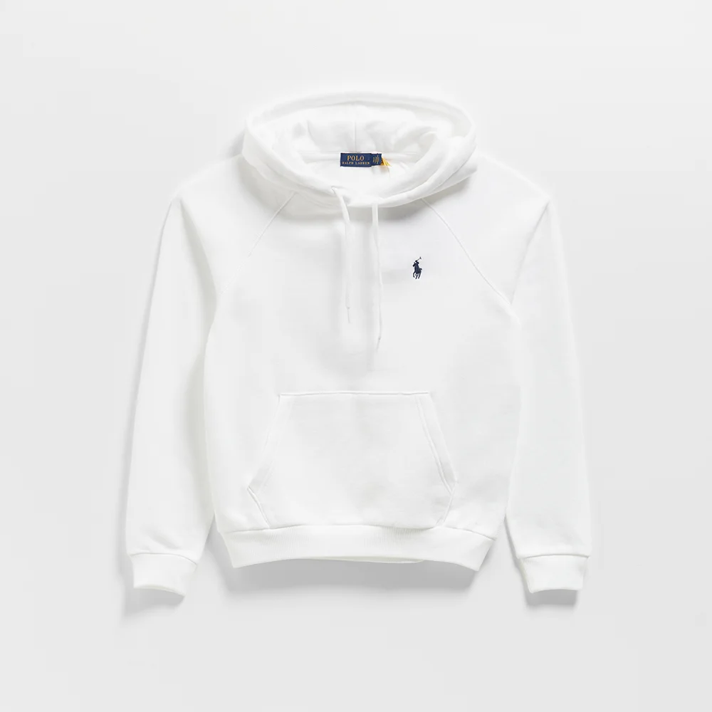 女裝 搖粒絨 套頭 連帽衫 (WHITE)