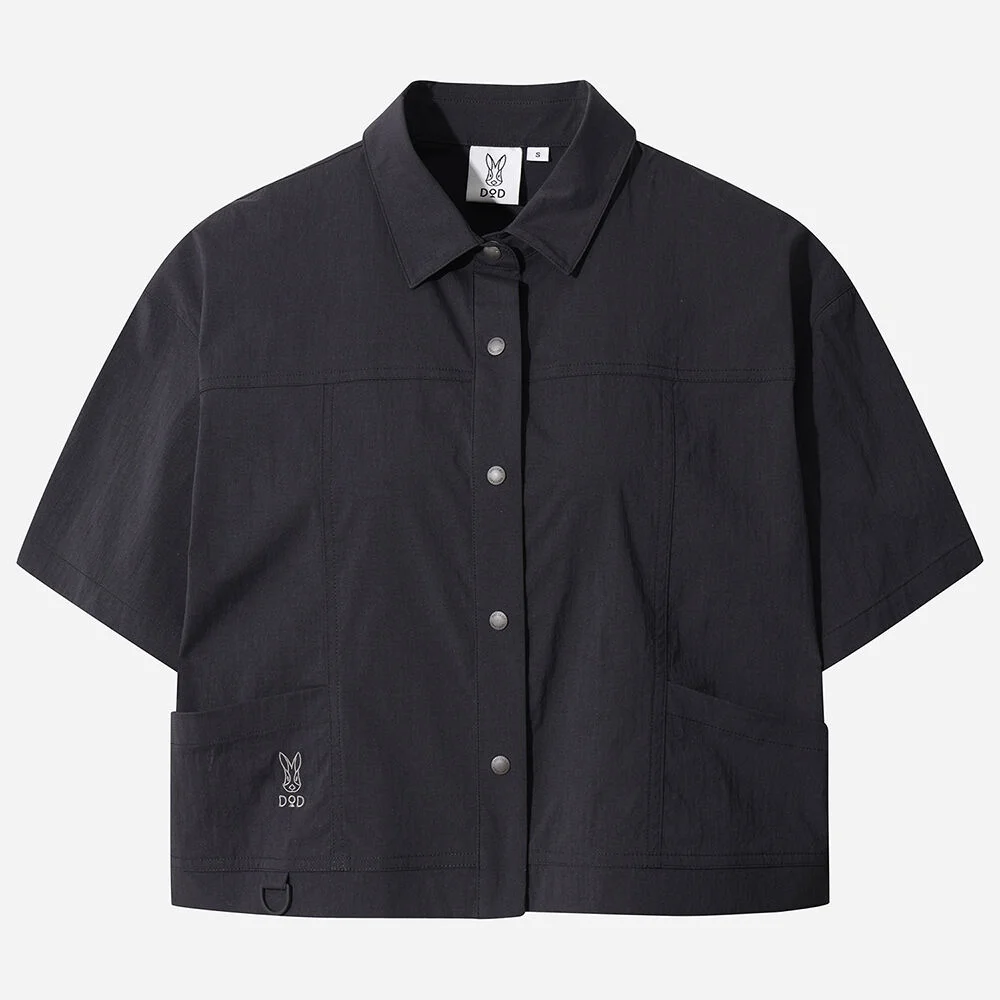 Ice Clash 短袖 外套 女裝(BLACK)