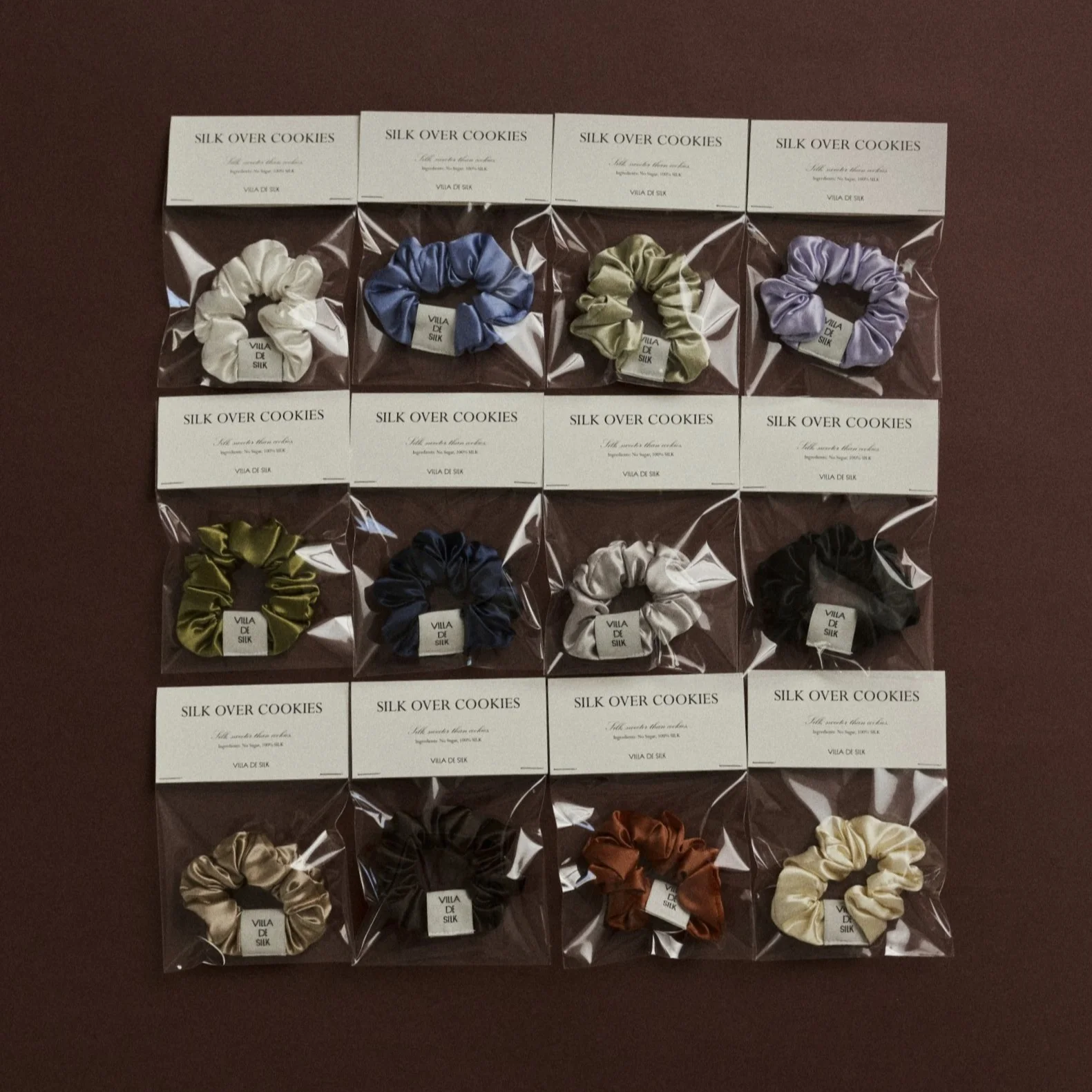 Baby silk scrunchie (12colors)