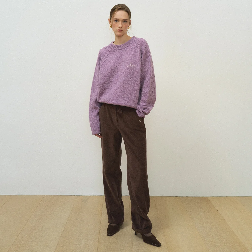 Penny corduroy pants Espresso brown