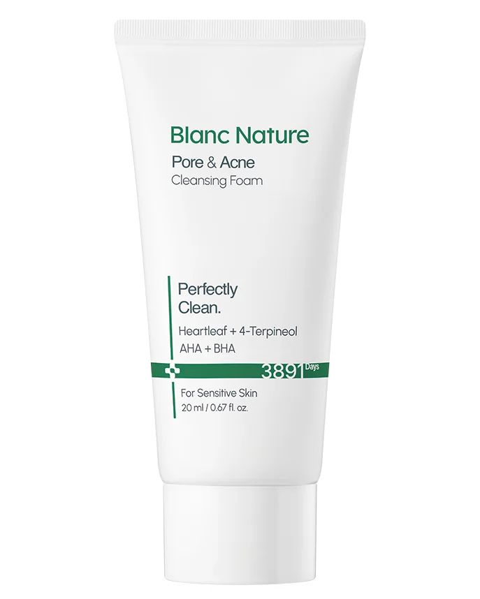 Blanc Nature 暗瘡 潔面泡沫 20ml