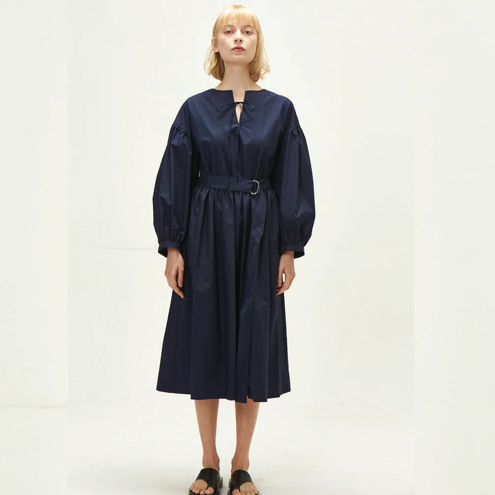 puff sleeve dress (ny)