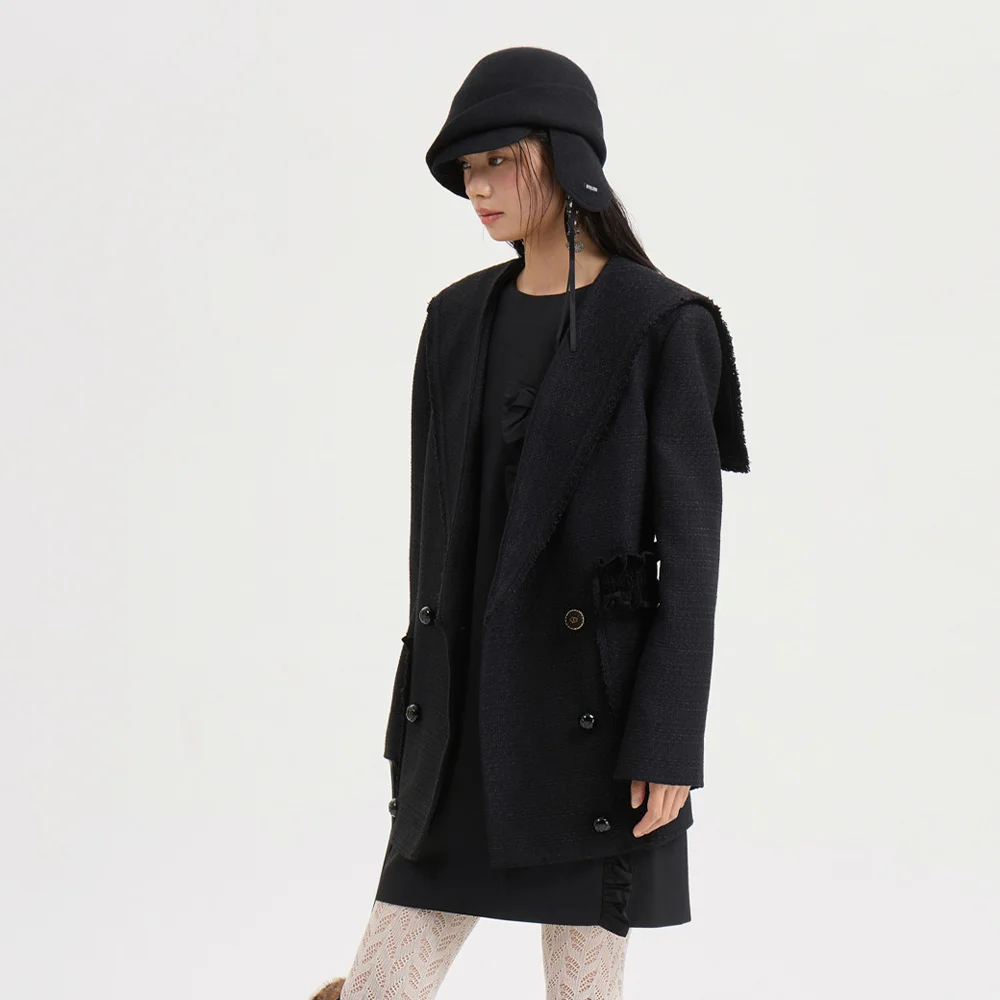 Sailor Tweed Jacket (black) LFJAW25820BKX