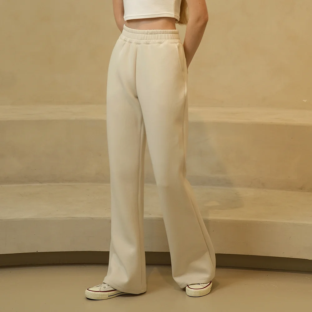 WP-01 GLOW BOOTCUT PANTS_IVORY