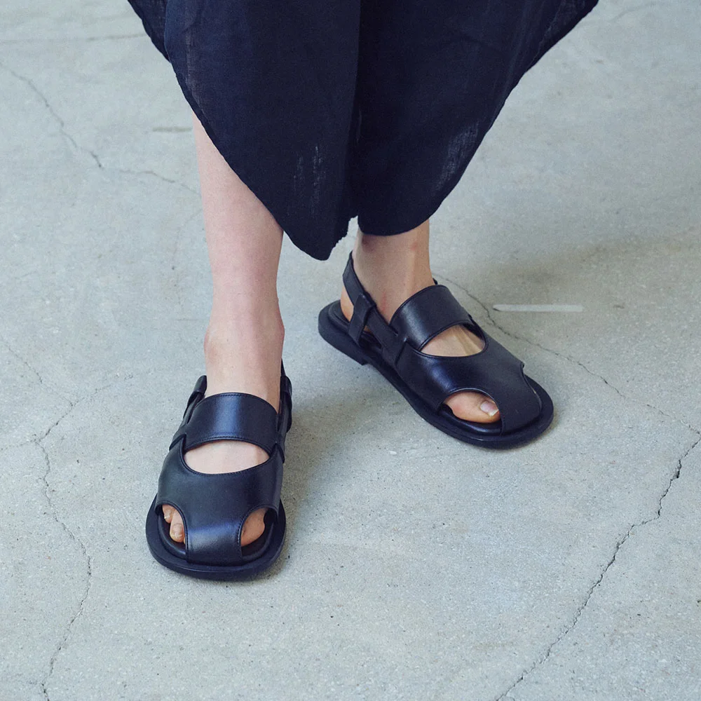 Vero cover sandal (Black)