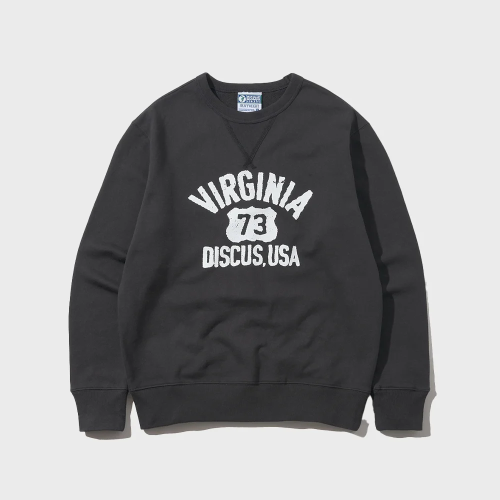 厚磅 Virginia 衛衣 襯衫 水洗 黑色