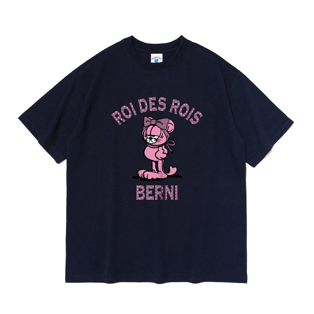 ROIDESROIS X BERNI ROA WITH BERNI 標誌 短袖T恤 (海軍藍)