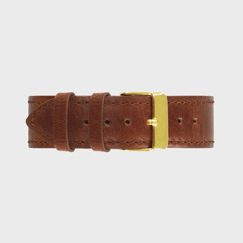 男裝 手錶 肩帶 - Brown Mocha M Strap