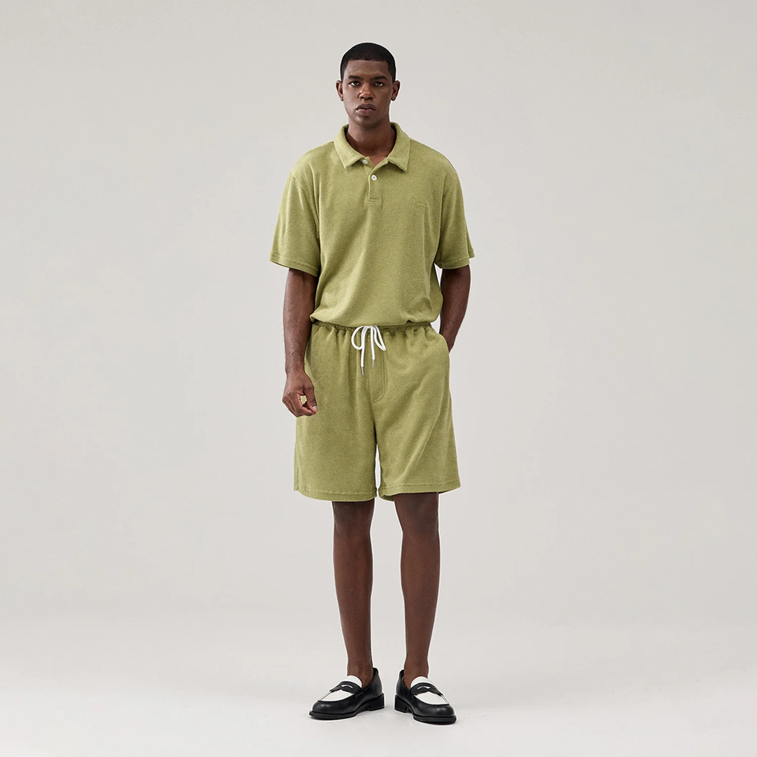 ALLDAY TERRY SET UP OLIVE